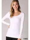 Long Sleeve Scoop Neck