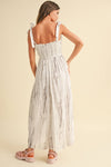 TIE DYE PRINTED LONG DRESS