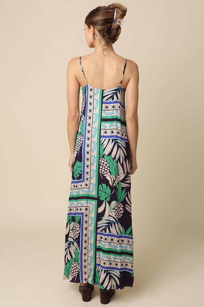 Ronnie Tropical Maxi Dress