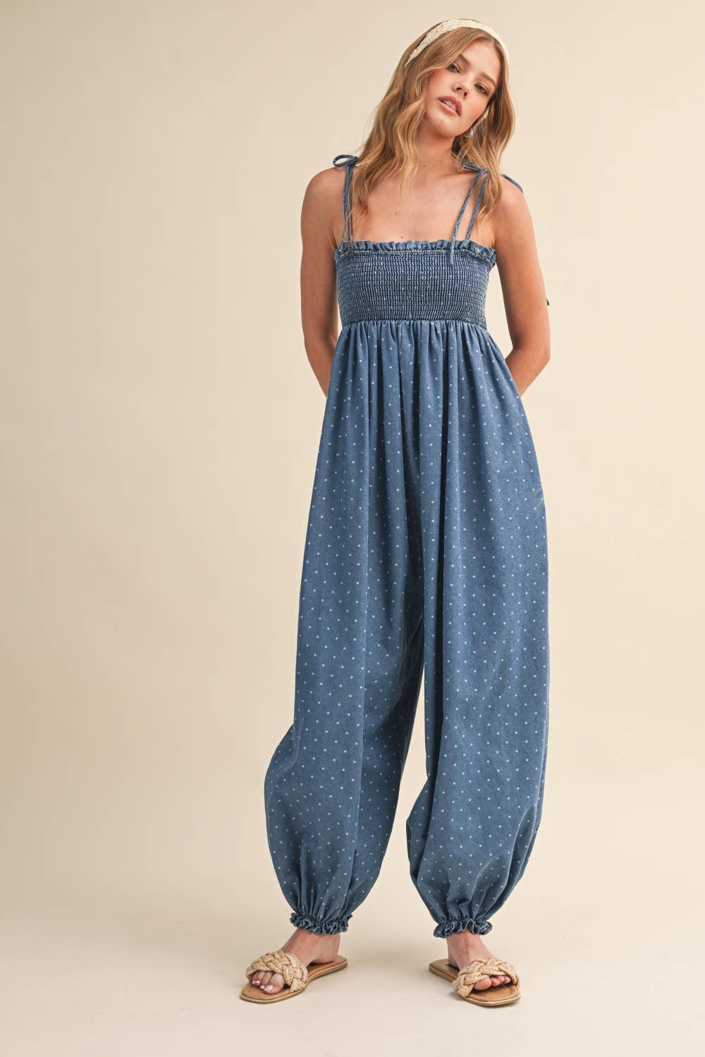 Polka Dot Jumpsuit
