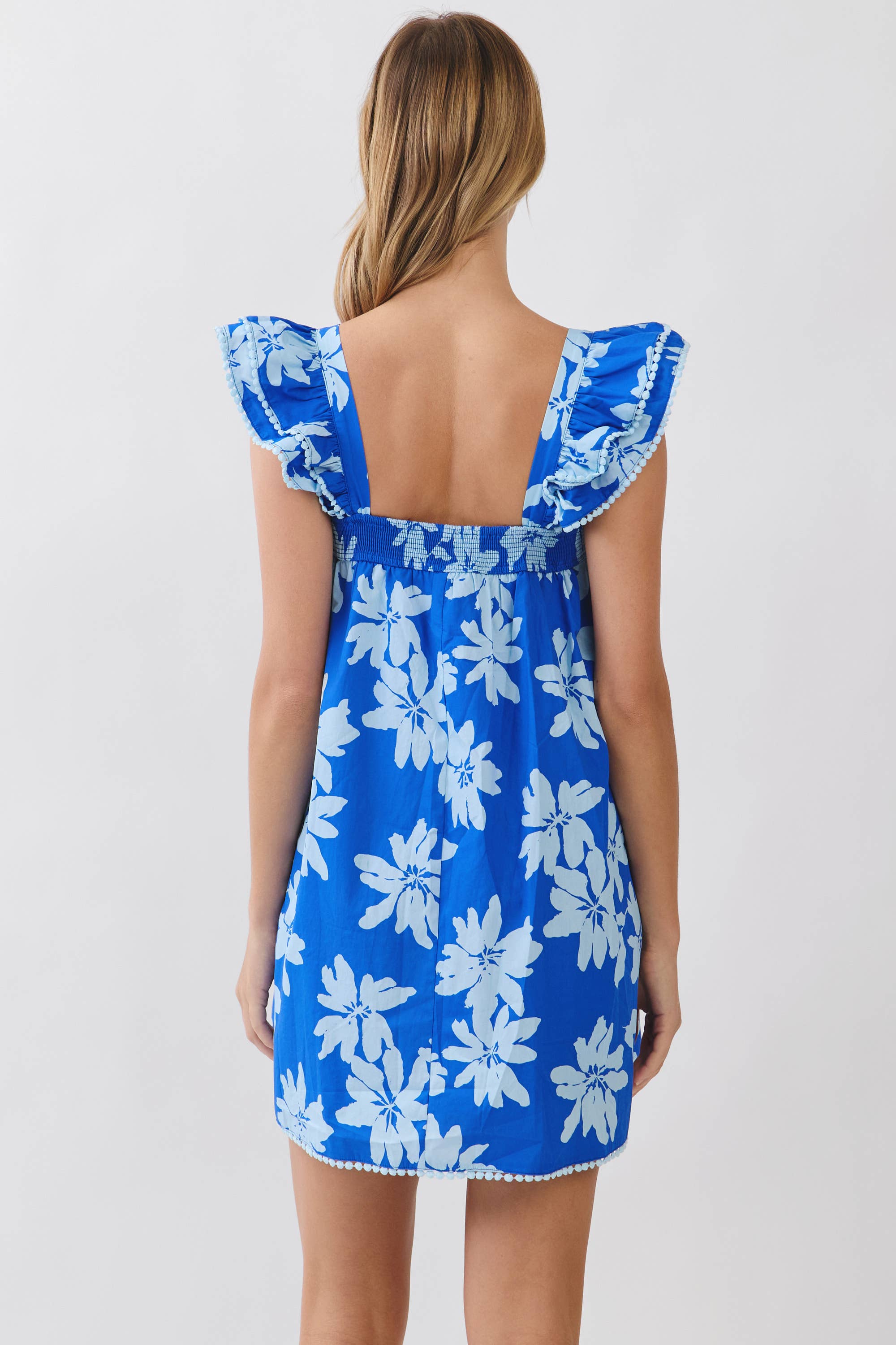 Smocked Mini Dress
