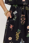 Botanical Print Skirt