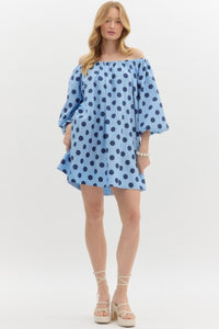 Polka Dot Mini Dress