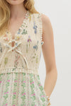 Floral Tiered Midi Dress