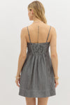 Pinstripe Pattern Dress