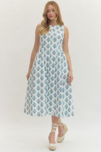 Botanical Zip Up Dress