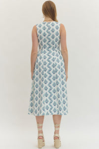 Botanical Zip Up Dress