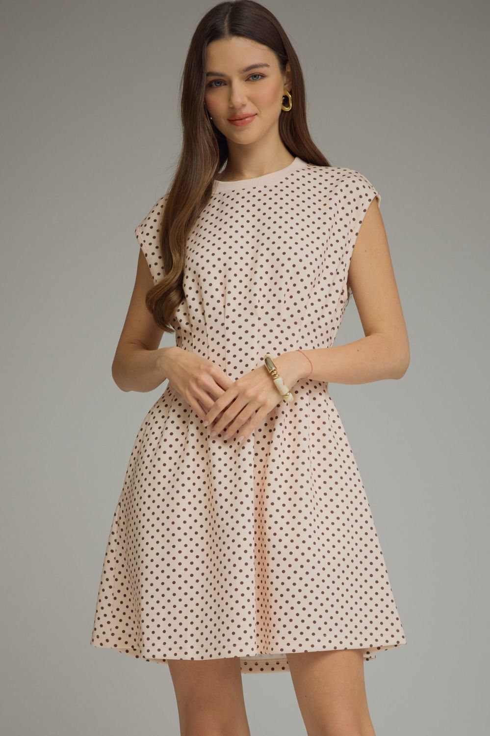 Polka Dot Mini Dress
