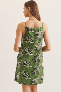 Monstera Leaf Dress