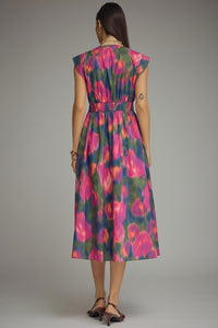 Magenta Zip Dress