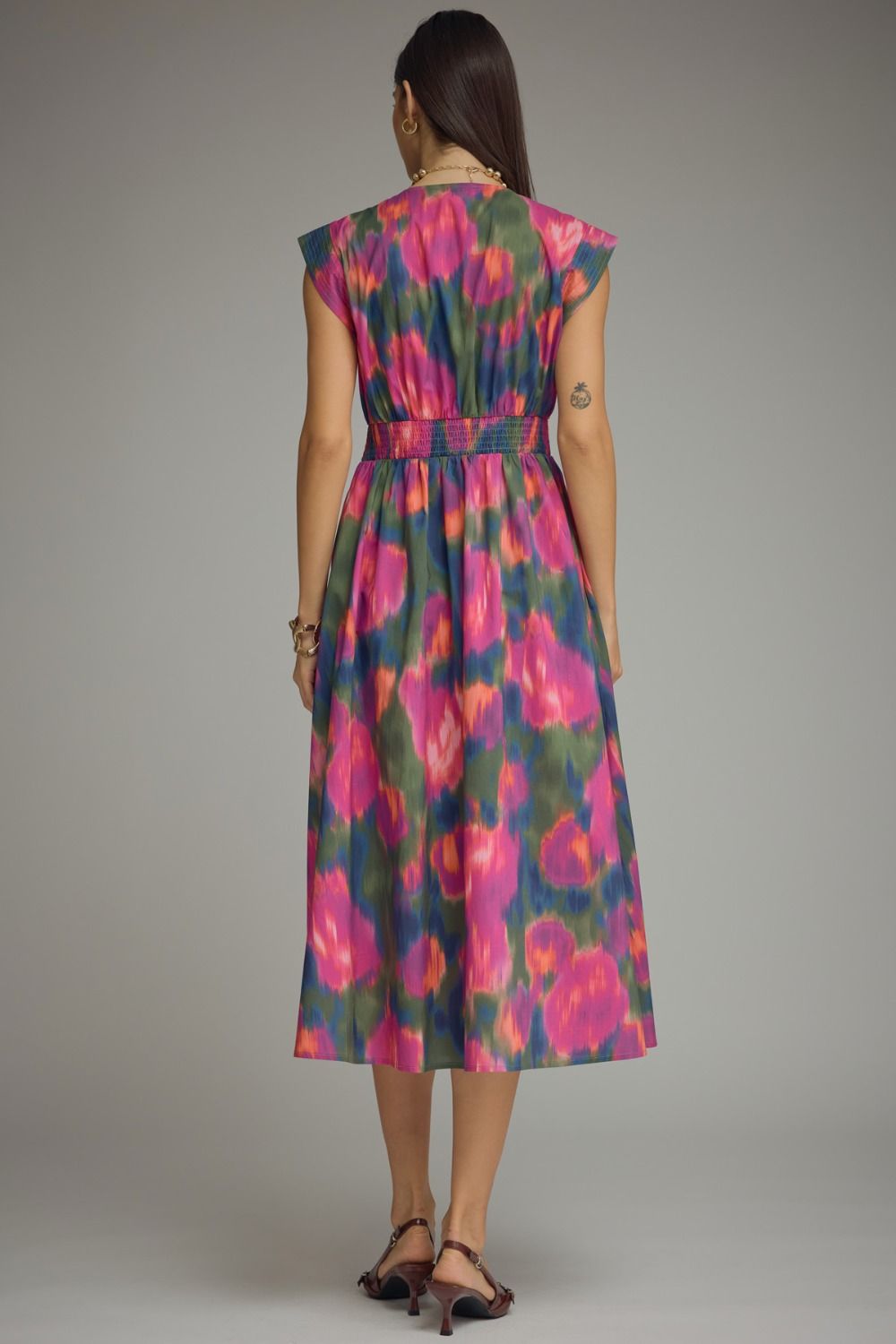Magenta Zip Dress