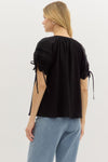Scallop Cuff Shirt