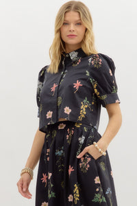 Floral Waist Length Top