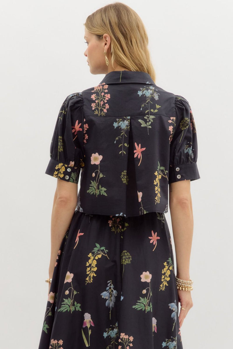 Floral Waist Length Top