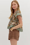 Fall Pintuck Top