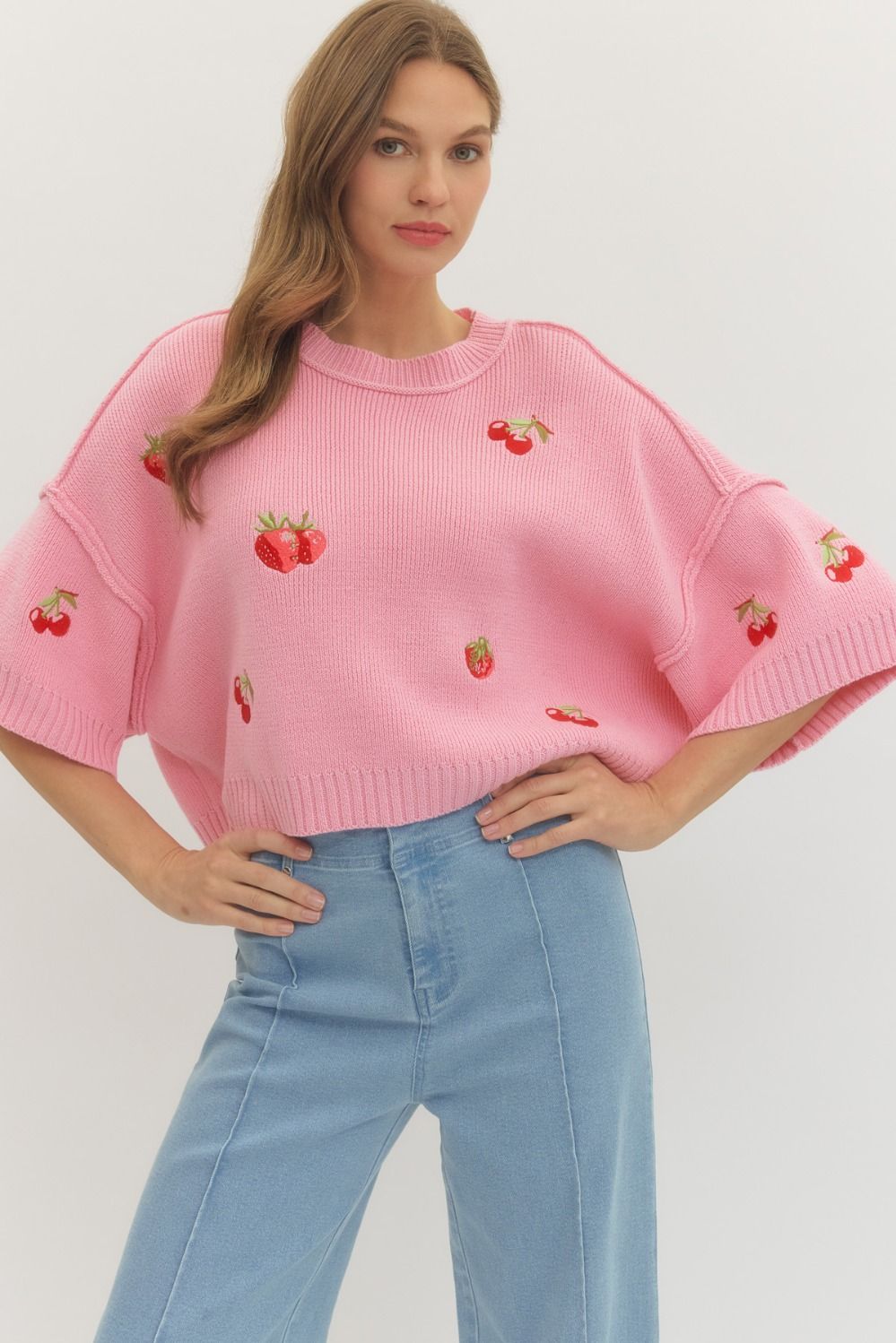 Strawberry Sweet Sweater