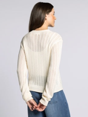 Joan Sweater in Bone White