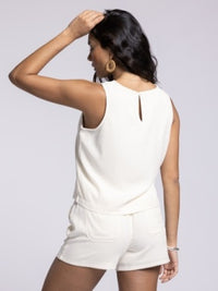 Brent Tank in Soft Ivory