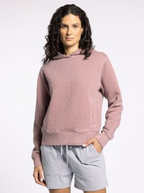 Kizzy Hoodie in Vintage Rose
