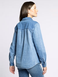 Nicole Shirt in Dark Denim