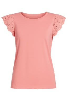 Eve Top in Petal Pink
