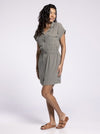 Maya Dress in Smokey Olive