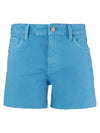 Jane High Rise Shorts in Bahama Blue