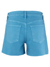 Jane High Rise Shorts in Bahama Blue