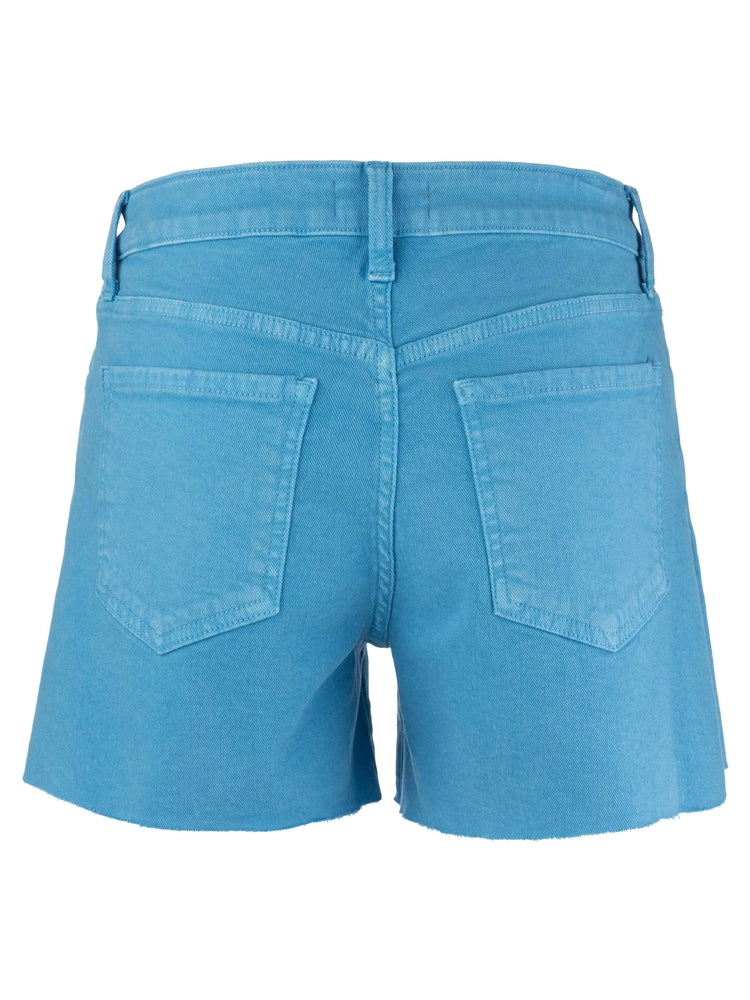 Jane High Rise Shorts in Bahama Blue
