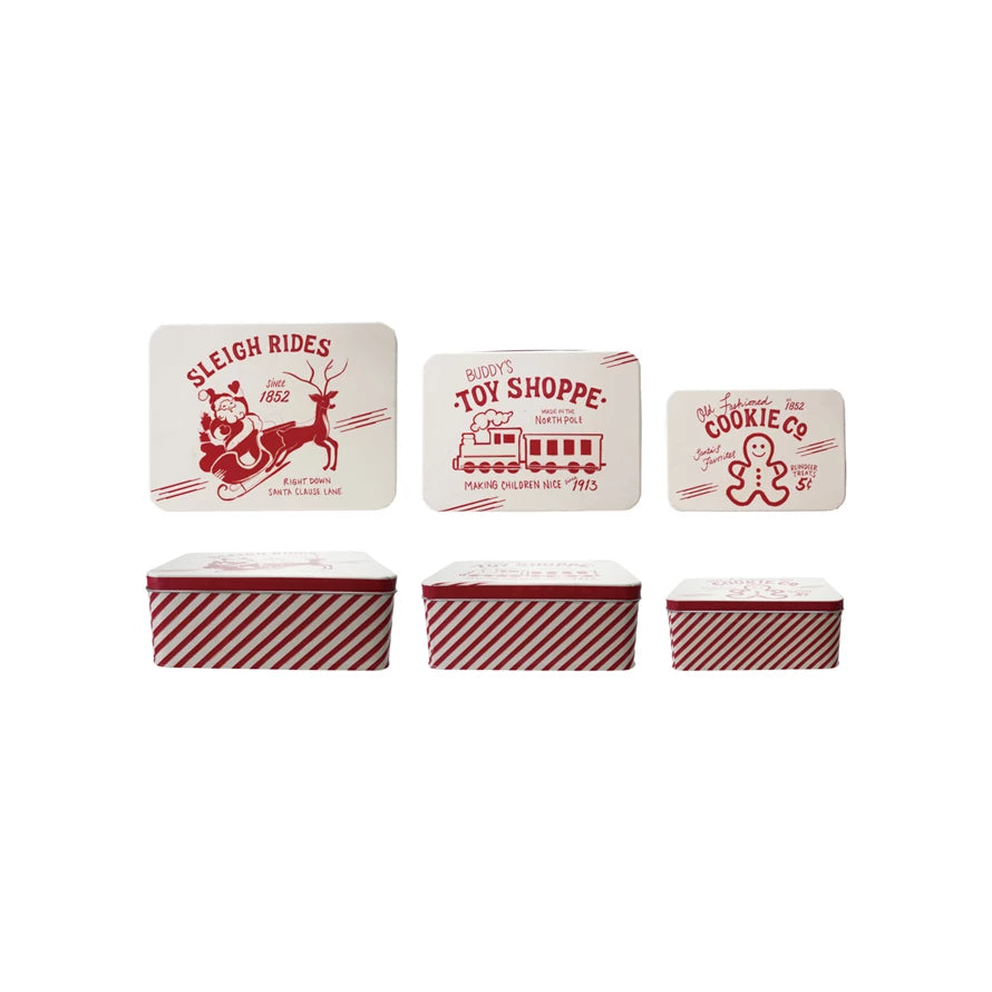 Christmas Cookie Tins