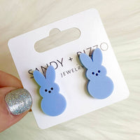 Bunny stud earrings